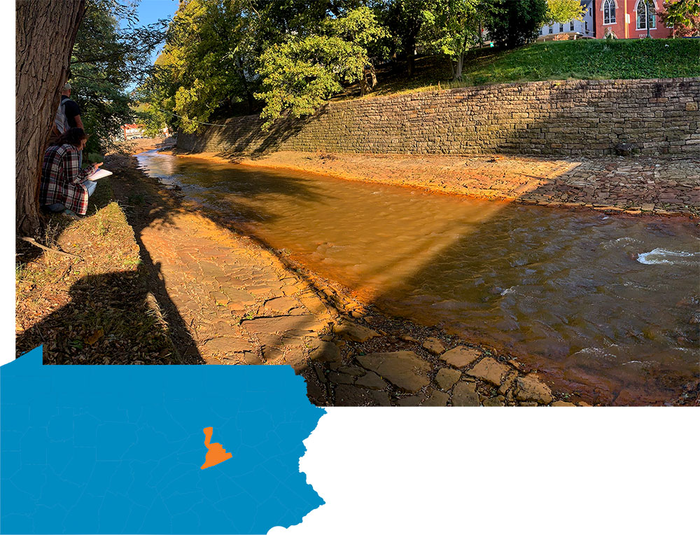 The Shamokin Creek