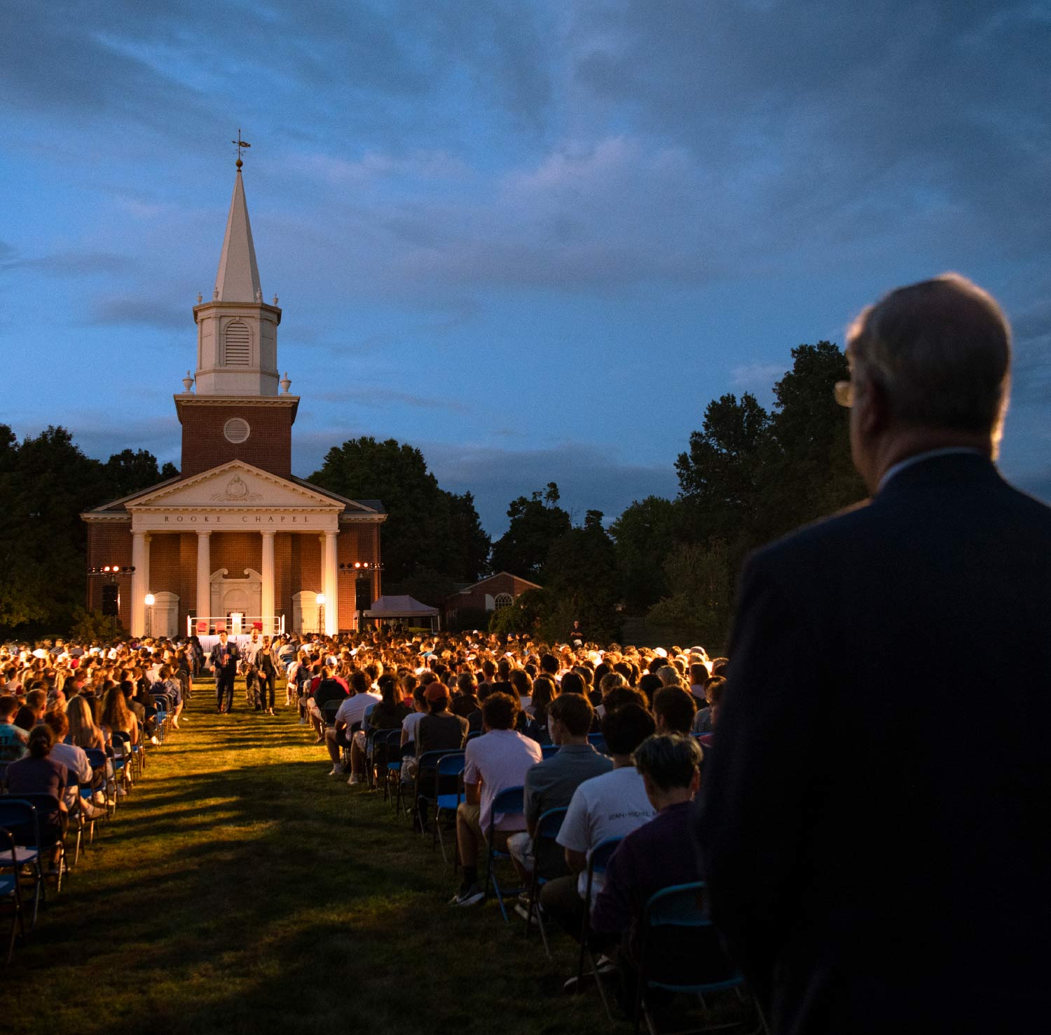 Campus gathering