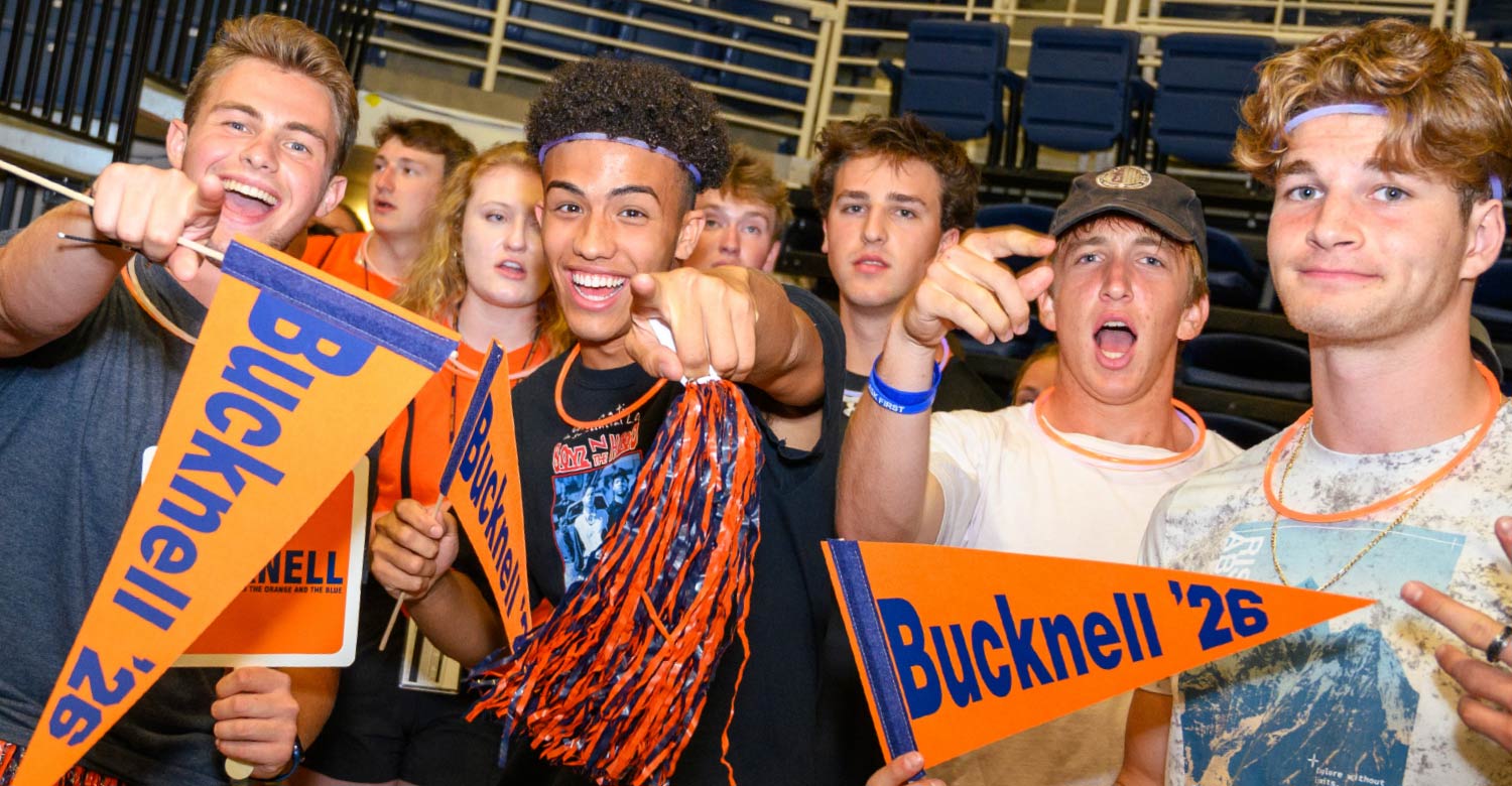 Students having a good time