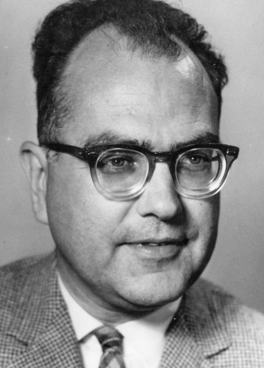 Robert Brungraber black and white photo of Robert Brungraber