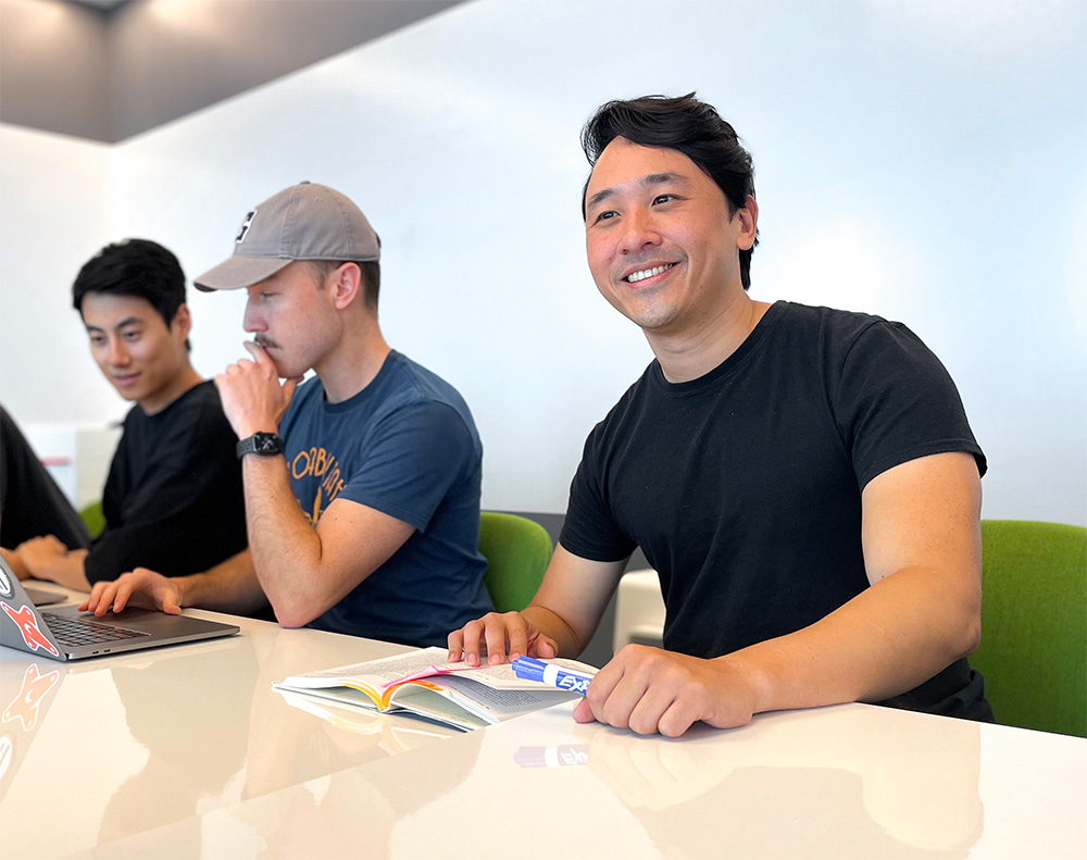 Brian Pei in office