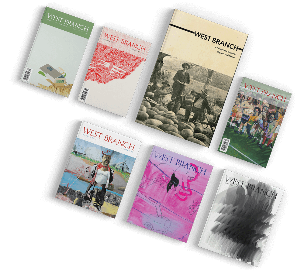 different covers from West Branch issues