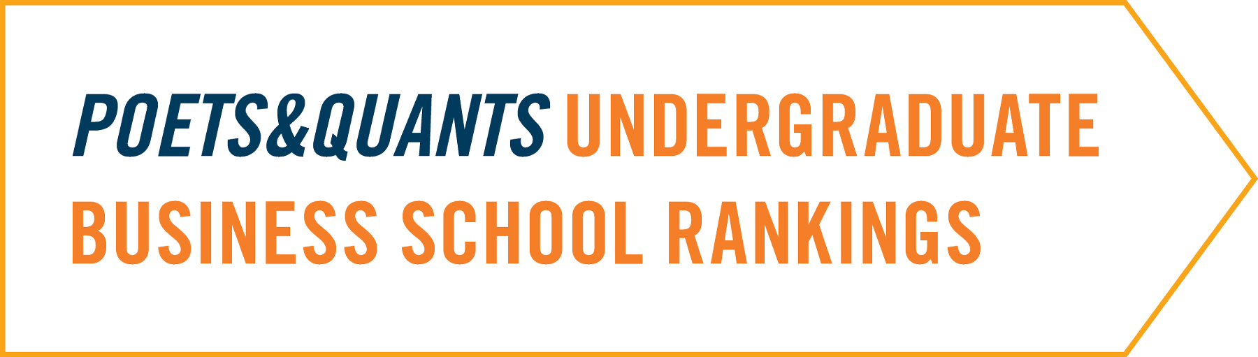 Poets&Quants Undergraduate Business School Rankings