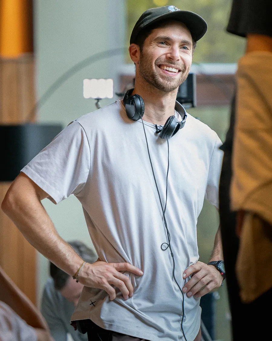 Danny Gevirtz smiling with his hands on his hips