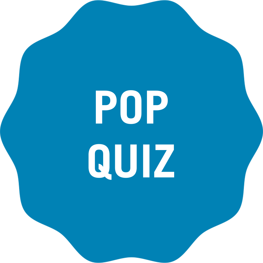 Pop Quiz