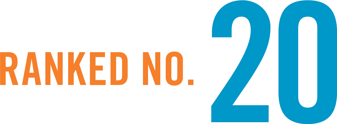 Ranked No. 20