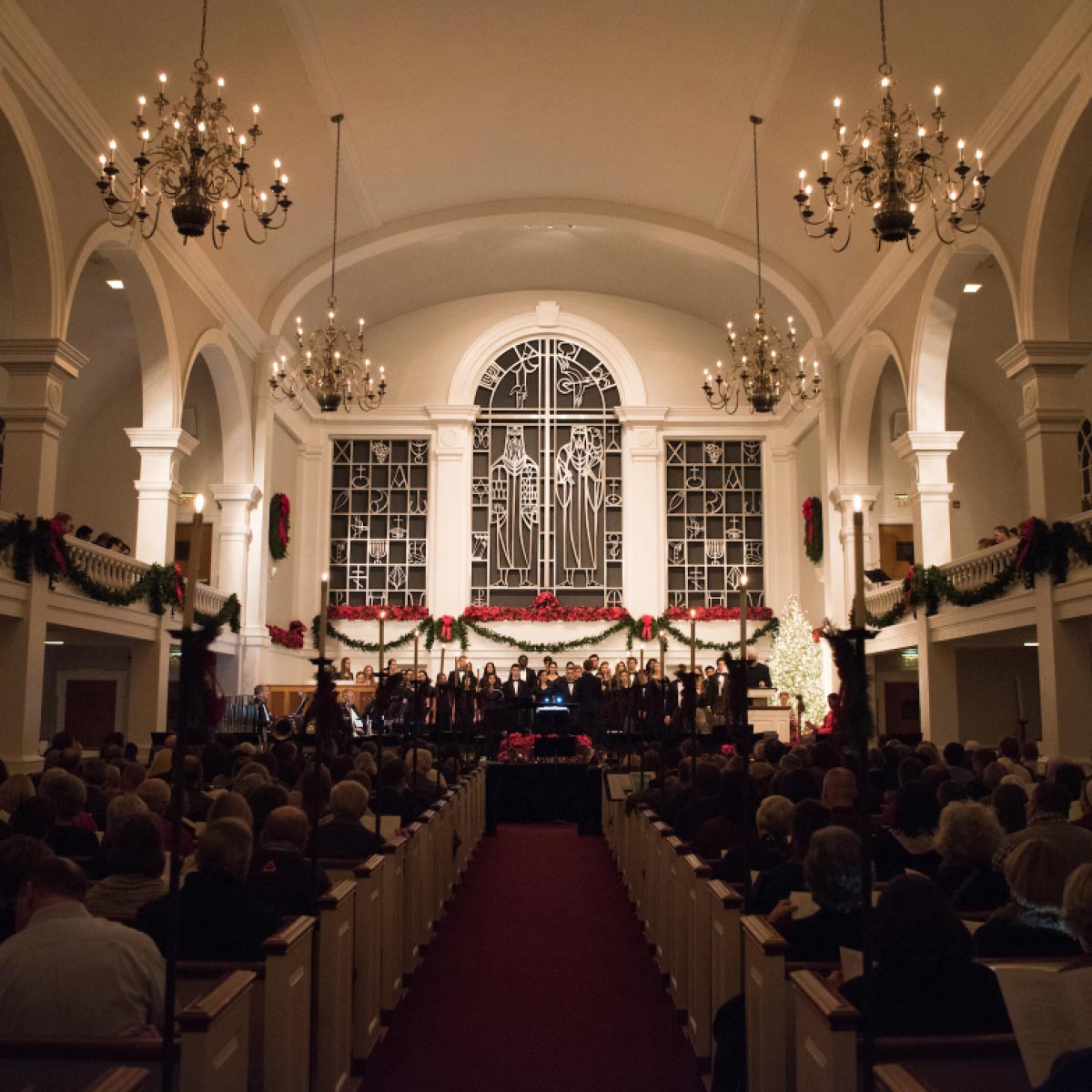Christmas service at Rooke Chapel