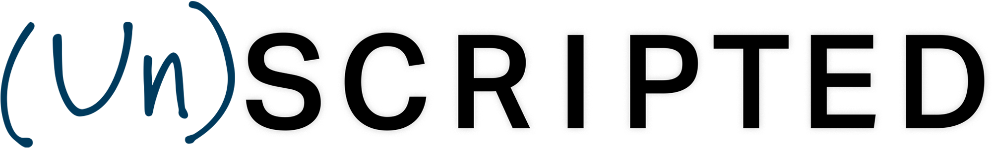 (Un)Scripted typography