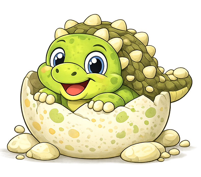 Hatchling dino
