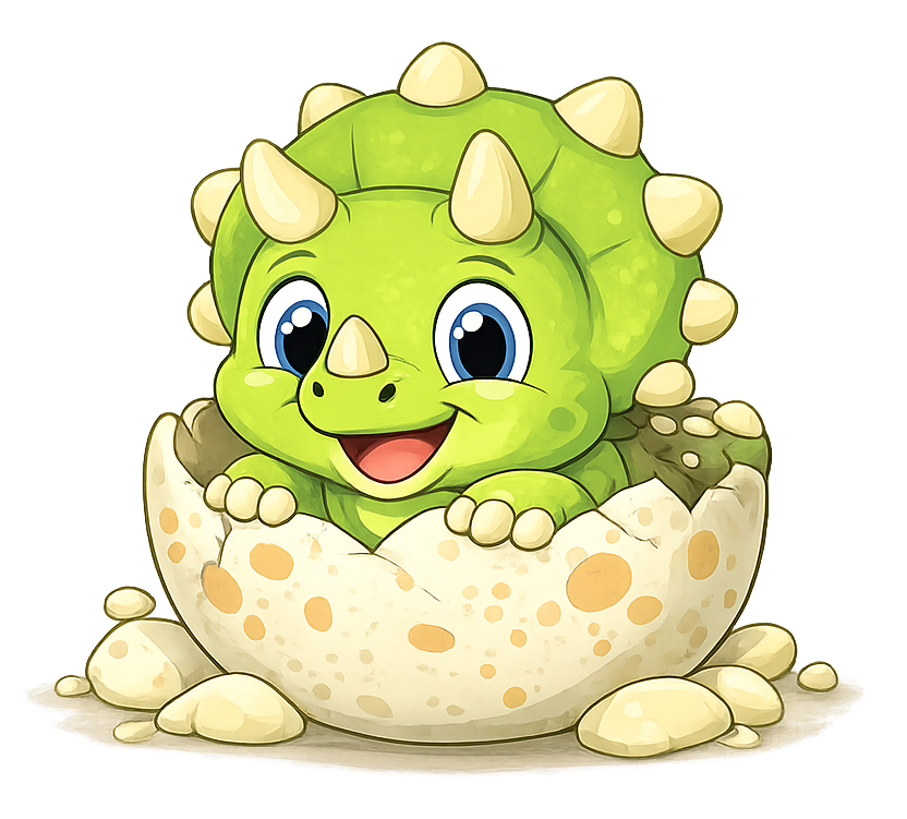 Hatchling dino