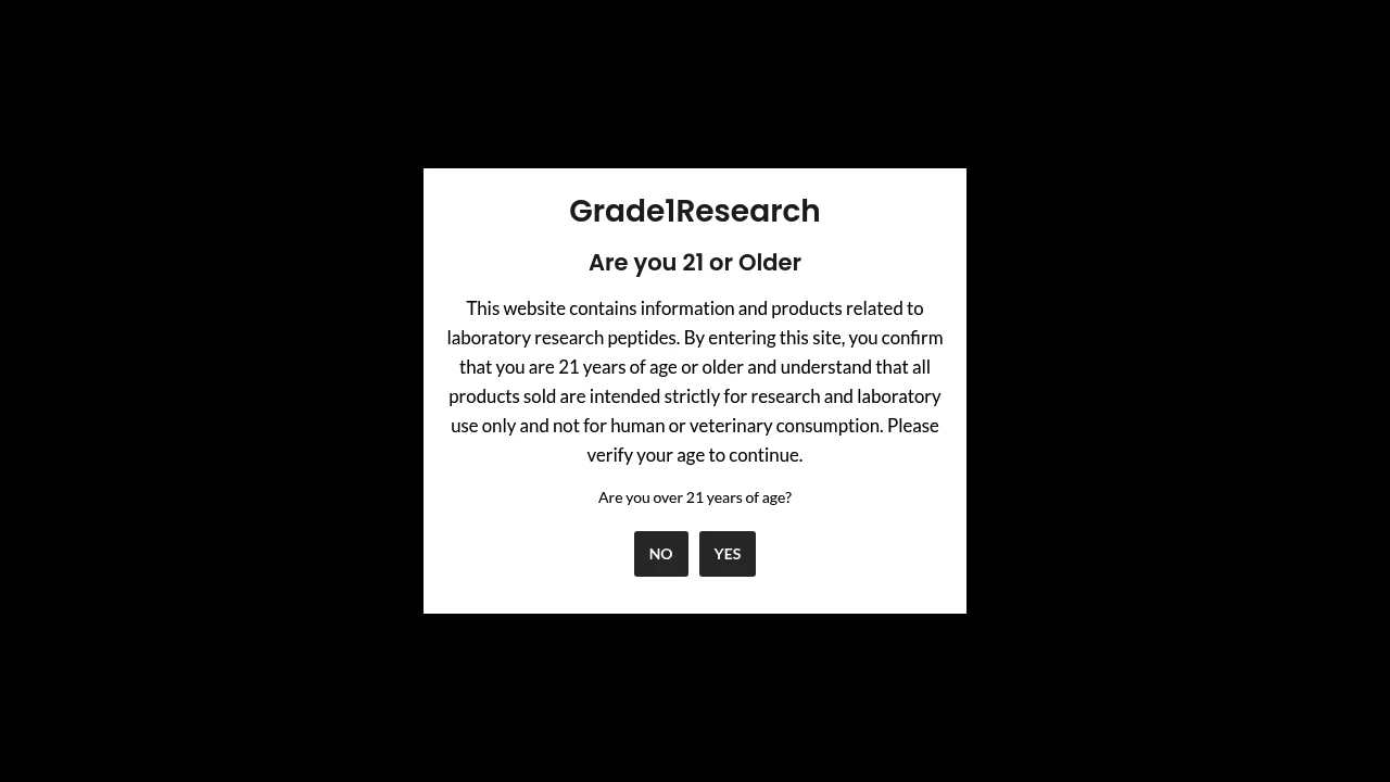 Screenshot of Grade1Research website