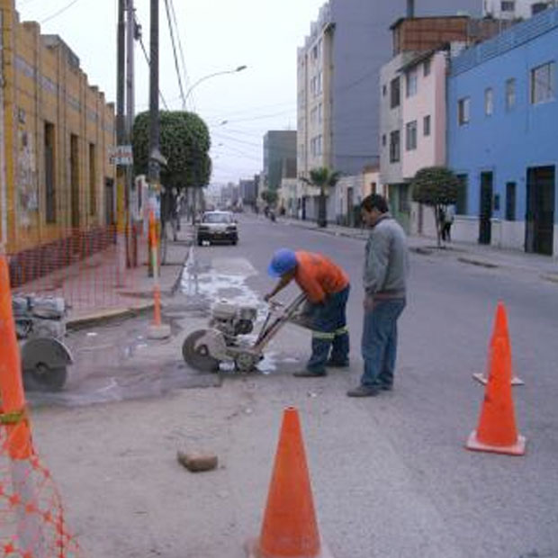 Cortadora de Pavimento Rígido y Flexible
