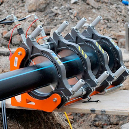Ejecutamos obras de agua potable con electrofusión y termofusión
