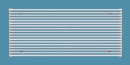 Zehnder Kleo KLH-058-140 (Horizontal single tube)