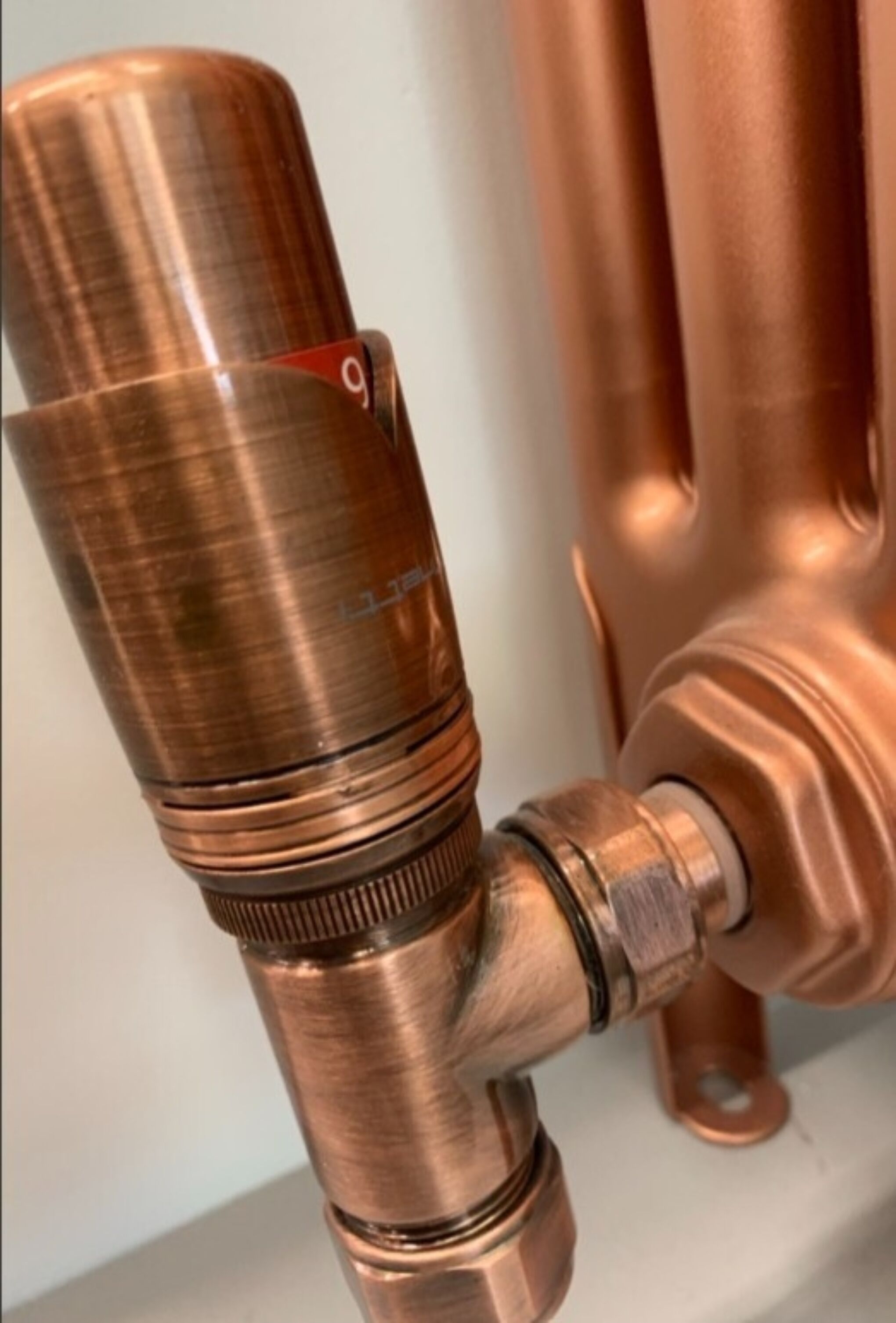 Copper valve set
