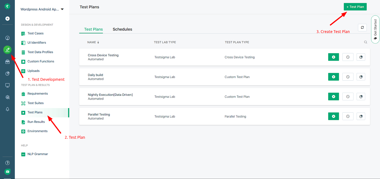 Integration Testing-create a test plan for Android integration testing