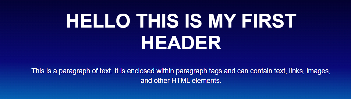 Adding Gradient color in the background