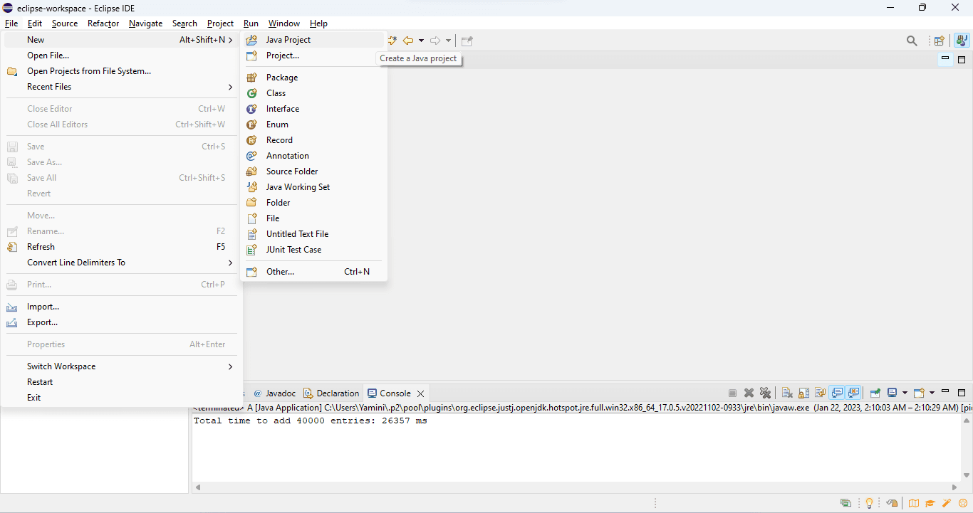 Selenium projects