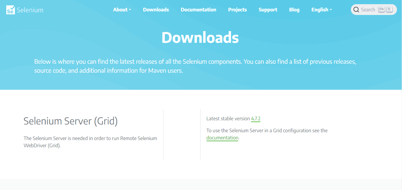 Selenium jars