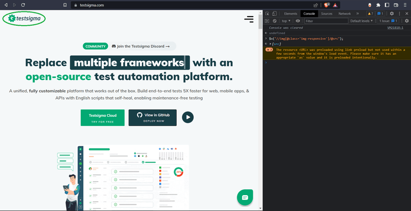 Testsigma - XPath