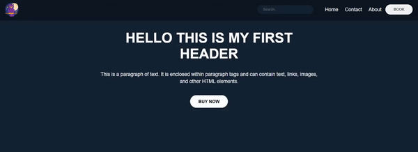 sticky navbar using CSS