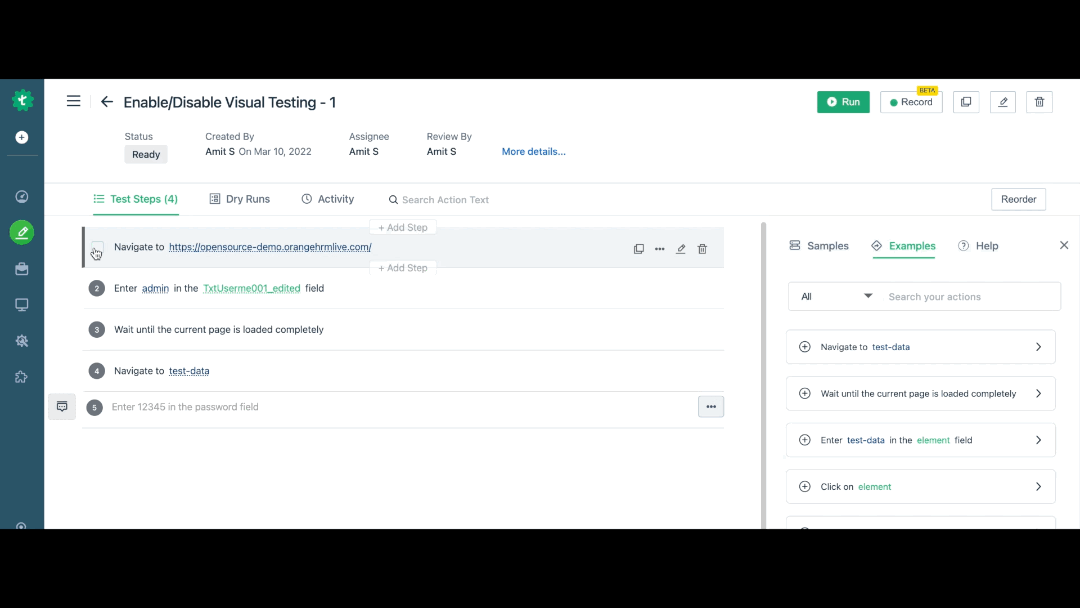 screenshot testing