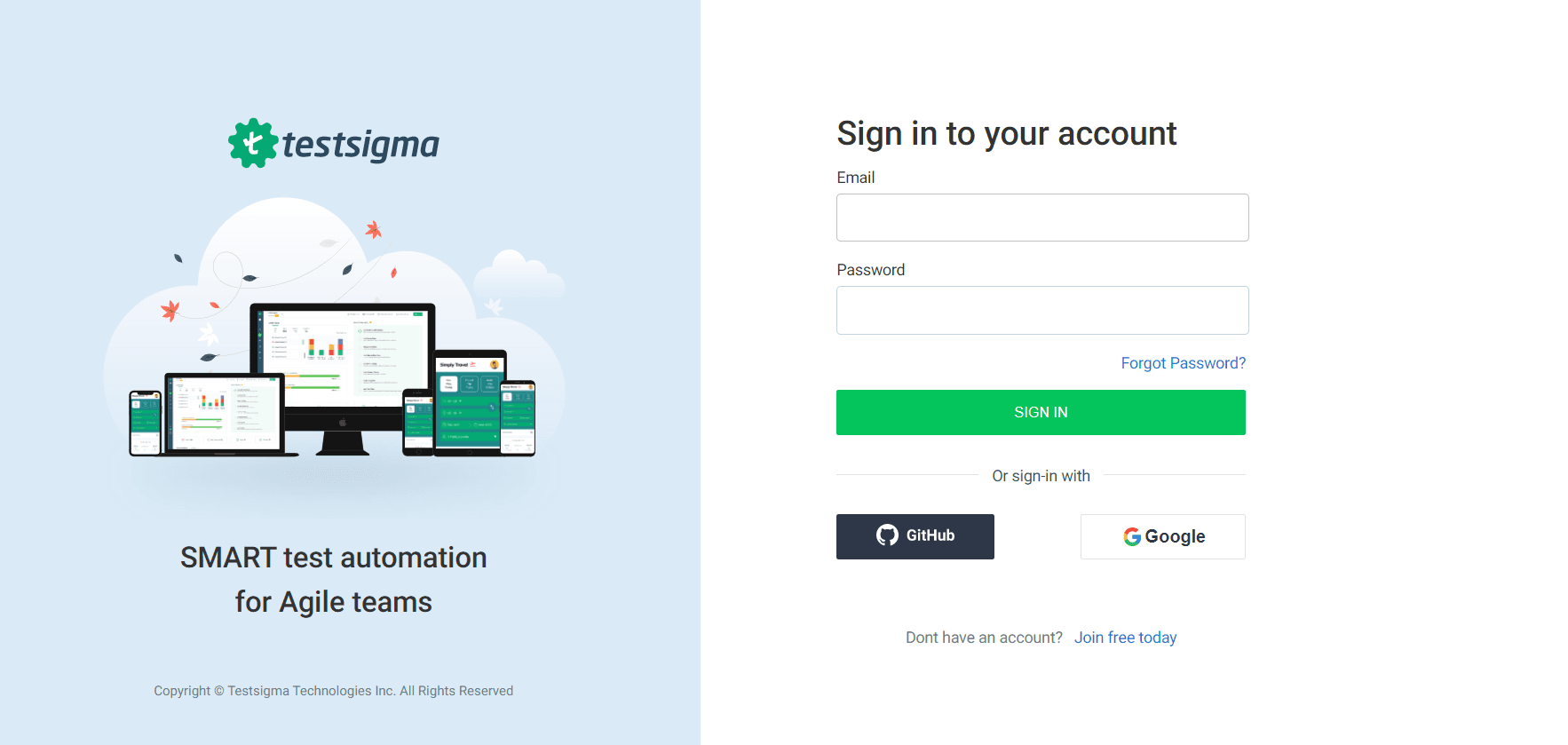 Usability Testing Example image: Testsigma