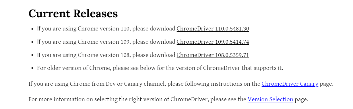 Installing required dependencies for Selenium UI tests