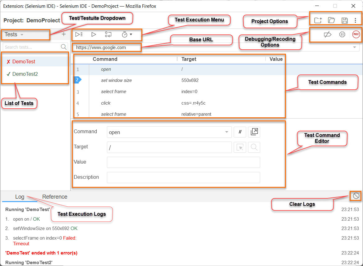 Guide to Selenium IDE