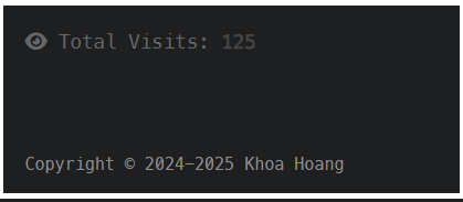 Visitor Count Screenshot