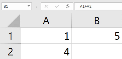 Excel spreadsheet example