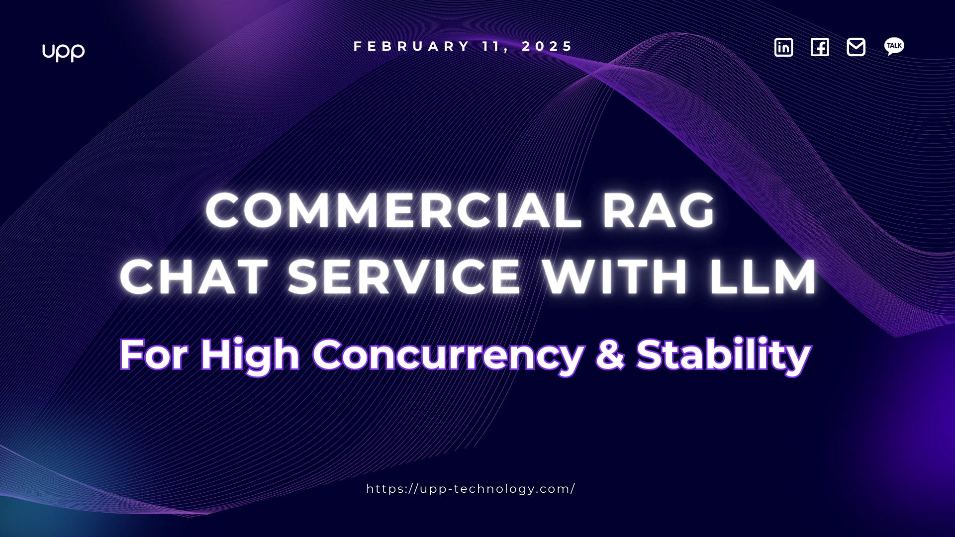 Implementing a Commercial RAG Chat Service with LLM for High Concurrency and Stability