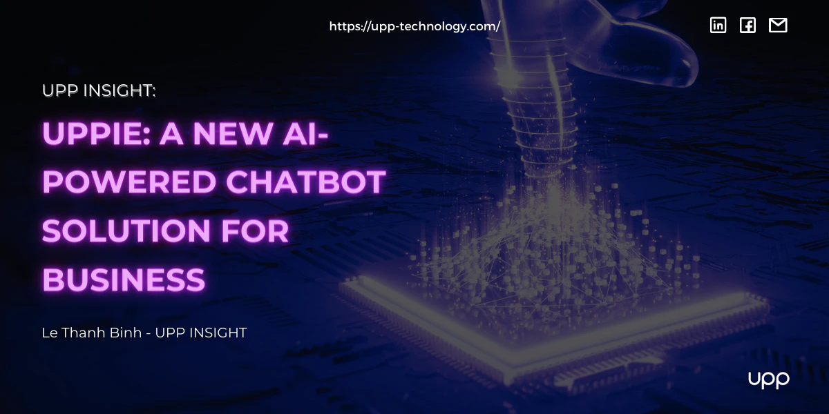 UPPIE - a new Ai-powered chatbot solution for business