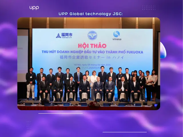 UPP Global Technology JSC CEO Attends Fukuoka Foreign Investment Promotion Seminar