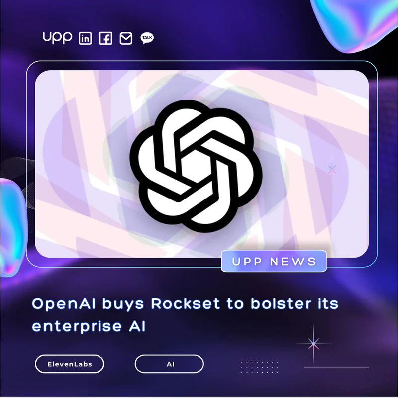 OpenAI buys Rockset to bolster its enterprise AI