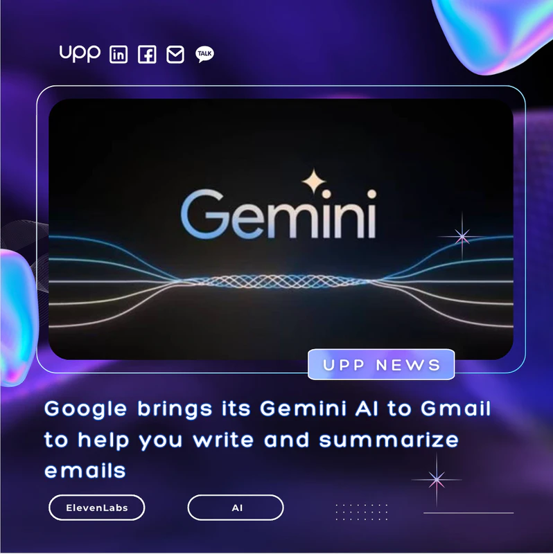 Google brings its Gemini AI to Gmail to help you write and summarize emails