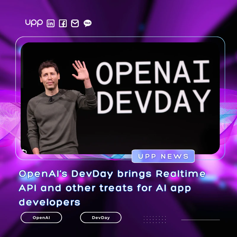 OpenAI’s DevDay brings Realtime API and other treats for AI app developers