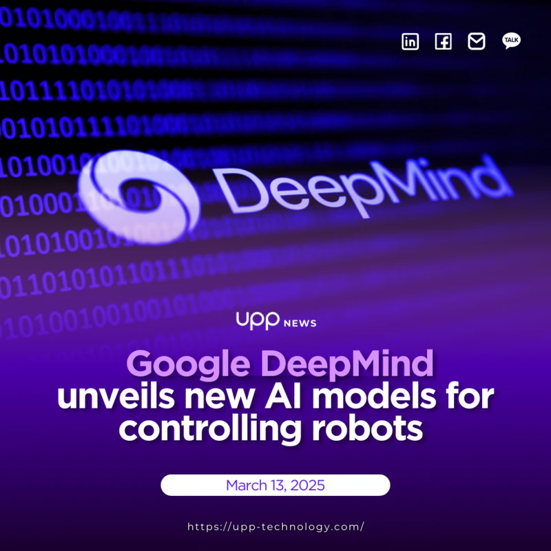 Google DeepMind unveils new AI models for controlling robots