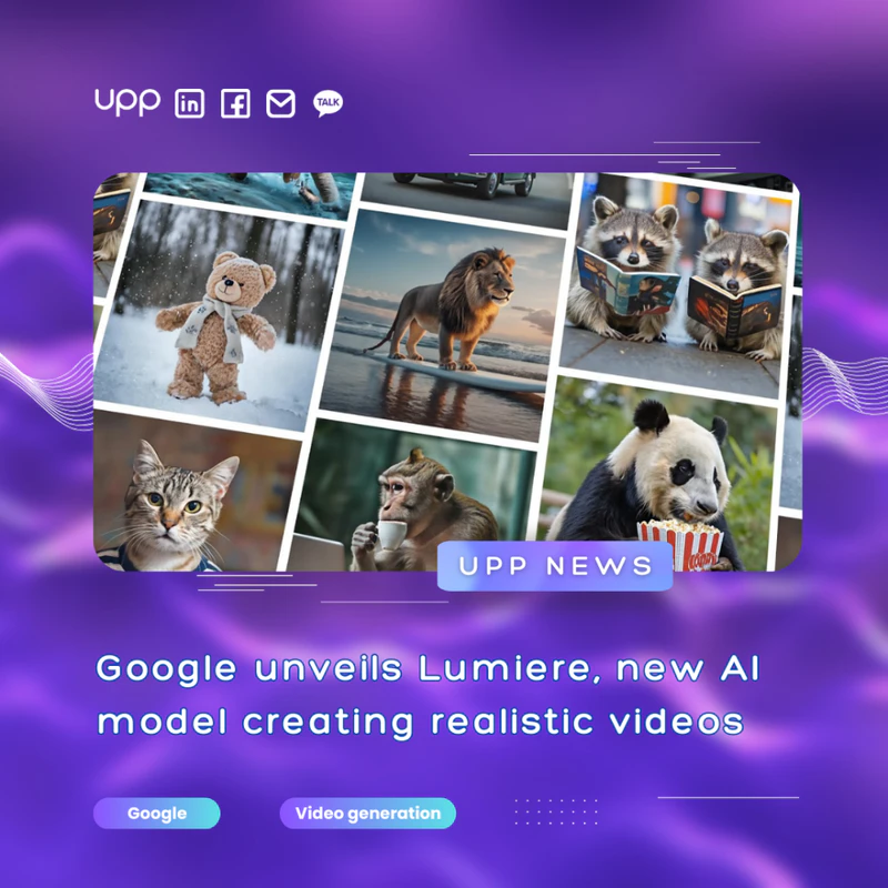 Google's Lumiere: New AI Model that Creates Realistic Videos.