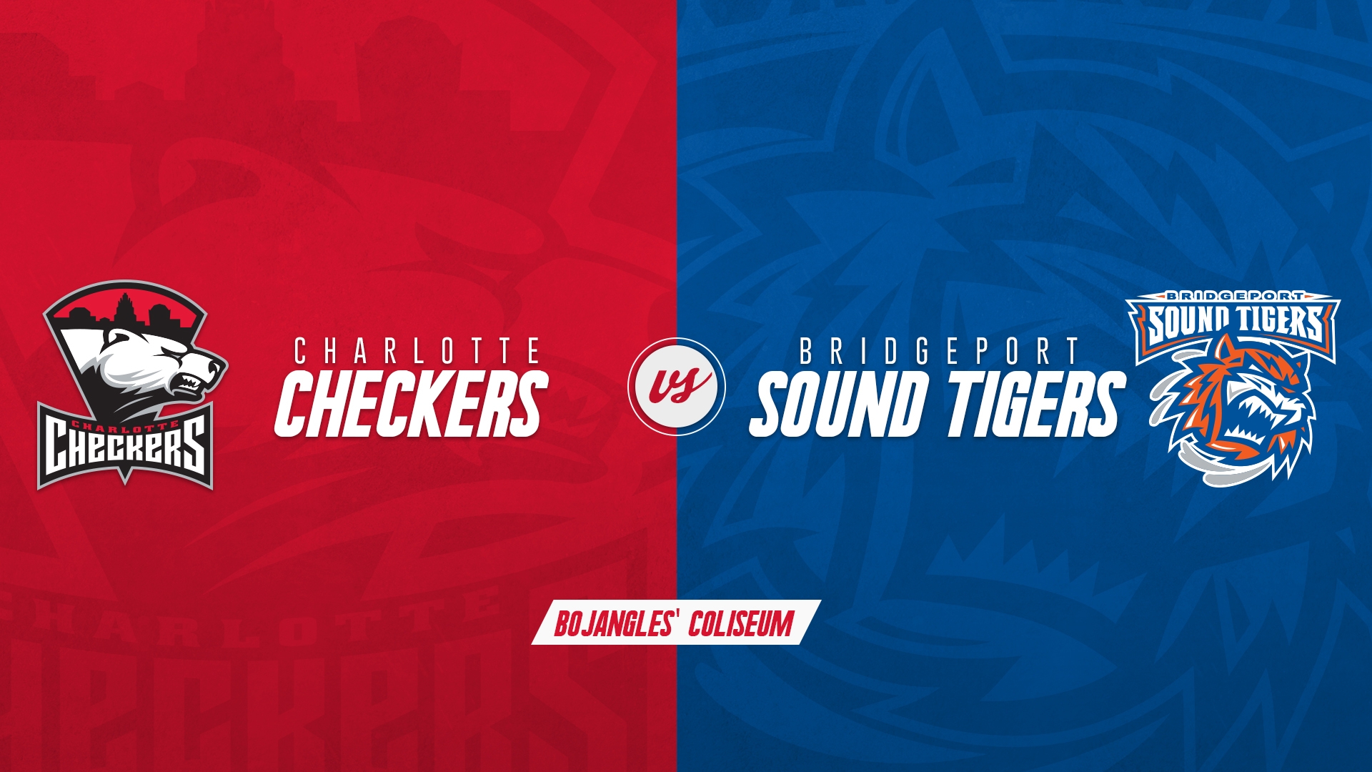 Charlotte Checkers vs. Bridgeport Sound Tigers