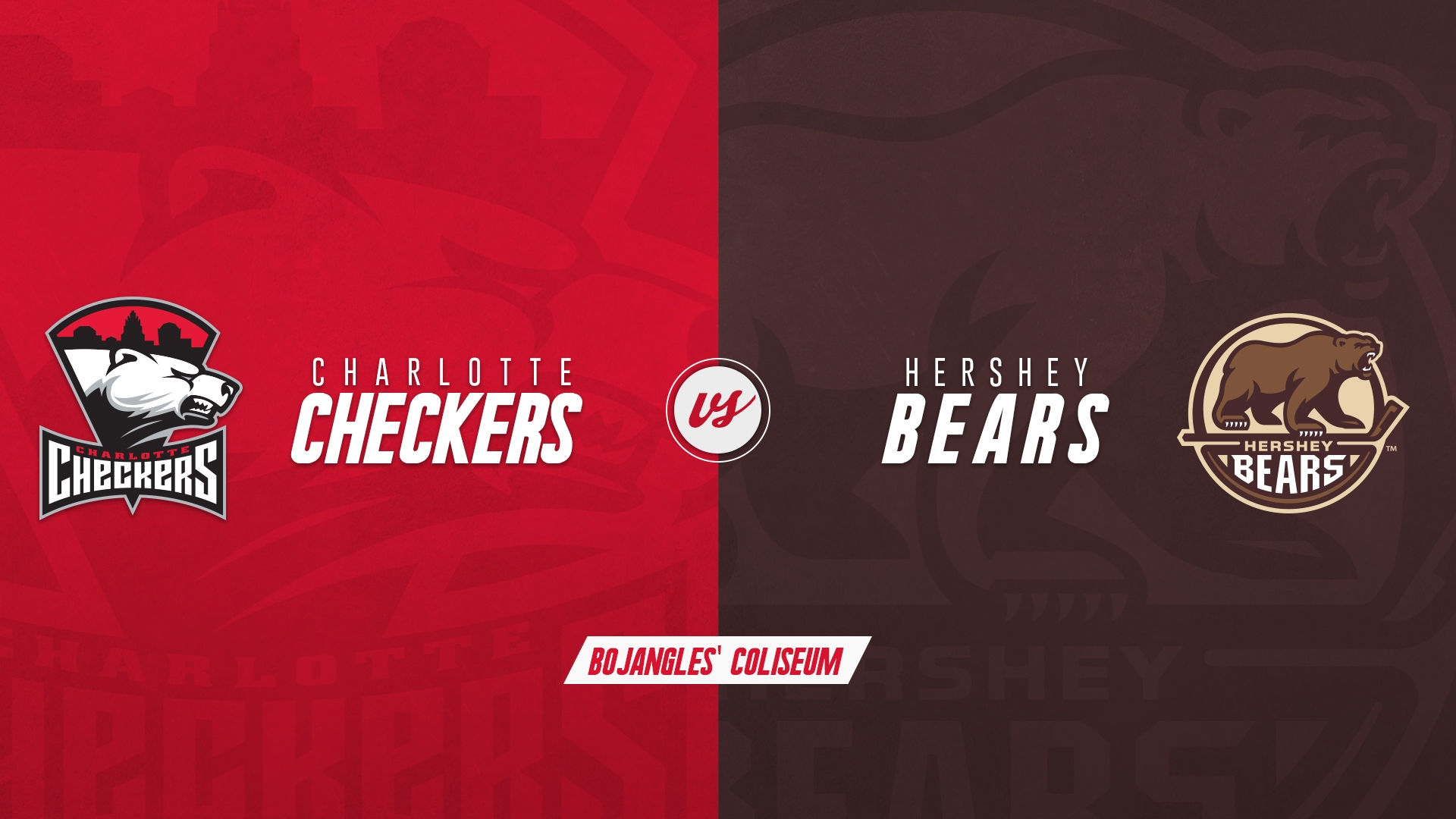 Charlotte Checkers vs. Hershey Bears - SUSPENDED