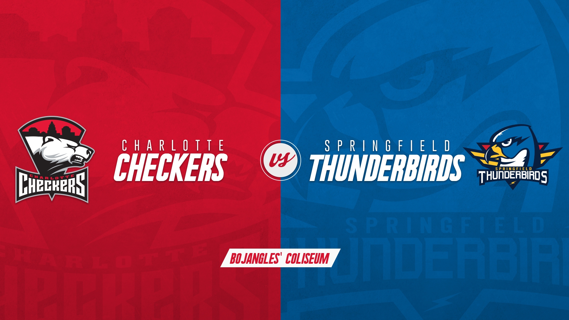 Charlotte Checkers vs. Springfield Thunderbirds