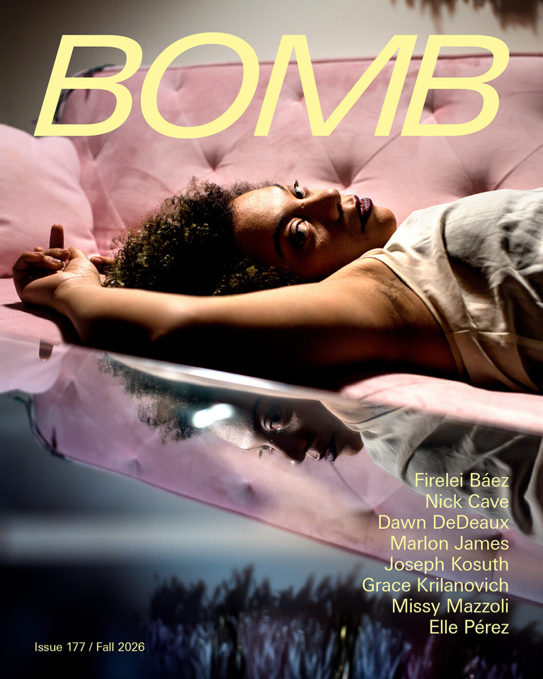 BOMB 177 Fall 2026 Cover