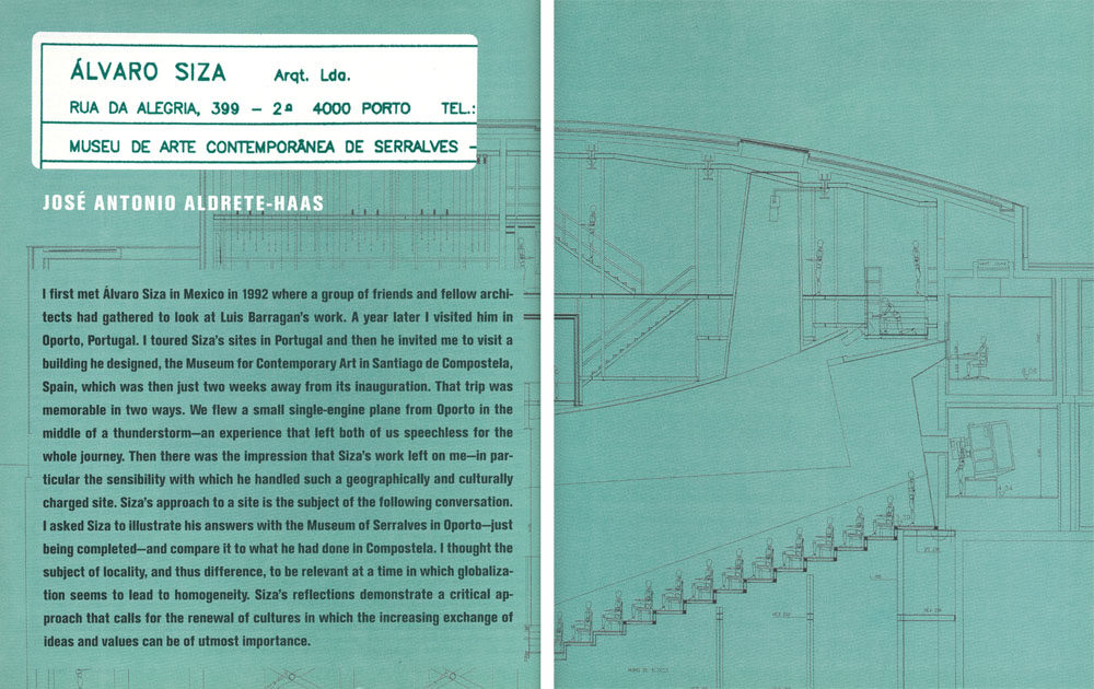 BOMB Magazine | Álvaro Siza by José Antonio Aldrete-Haas