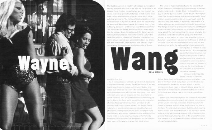 BOMB Magazine | Wayne Wang - Vimarsana News