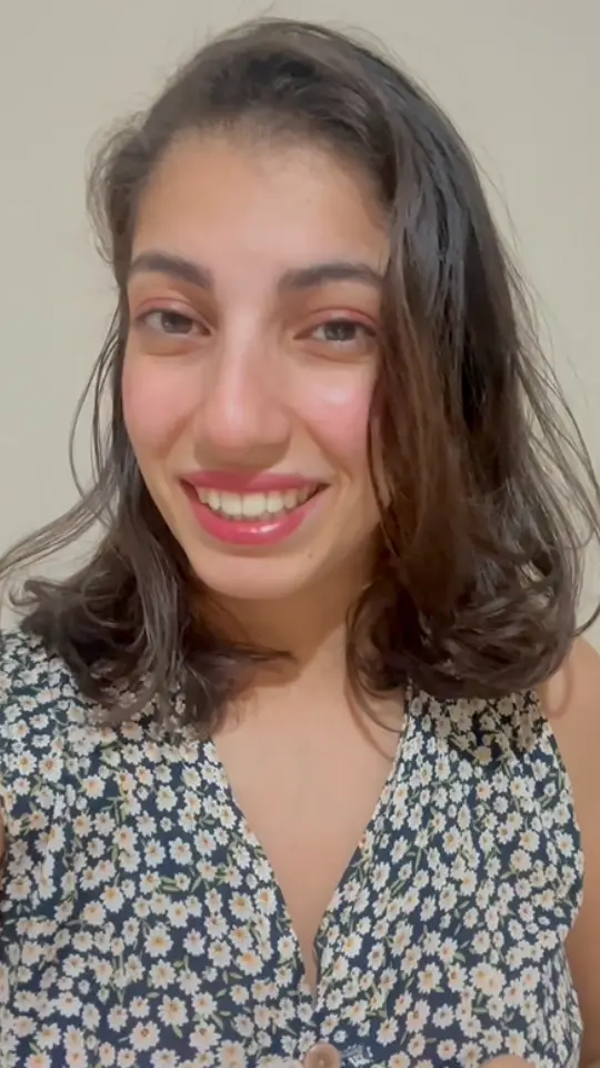 English learner smiling