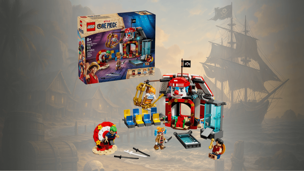 LEGO® ONE PIECE Buggy the Clown’s Circus Tent