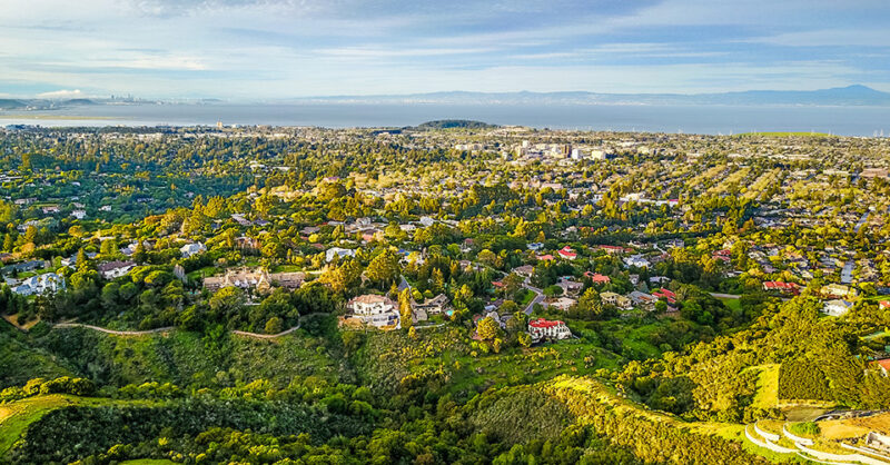 Burlingame Aerial Shot