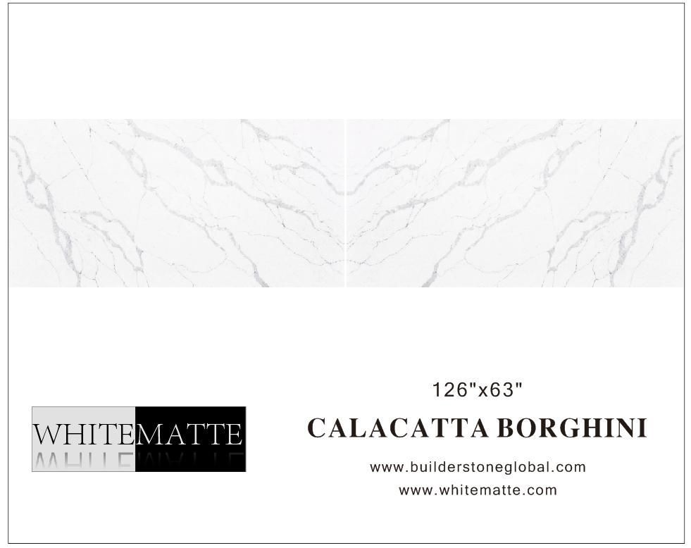 Calacatta Borghini Bookmatch 3cm Quartz quartz surface