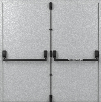 Porta Dupla - Galvanizada. fallback image